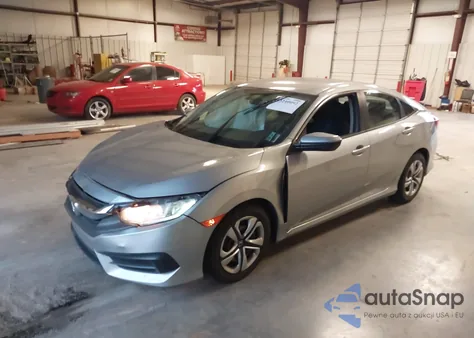 2016 Honda Civic Lx из США, поврежденный, VIN 19XFC2F55GE036140